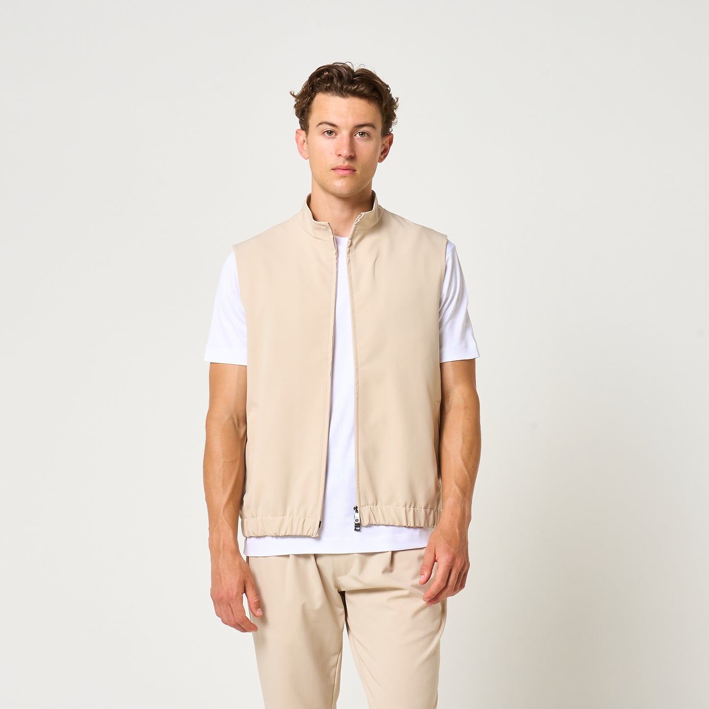 TECH GILET | BEIGE