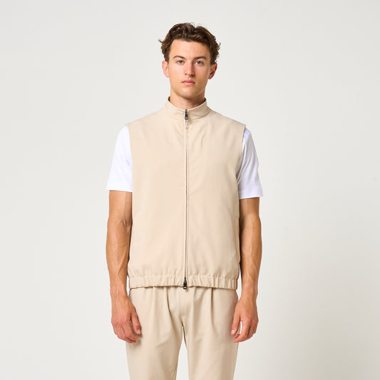 TECH GILET | BEIGE