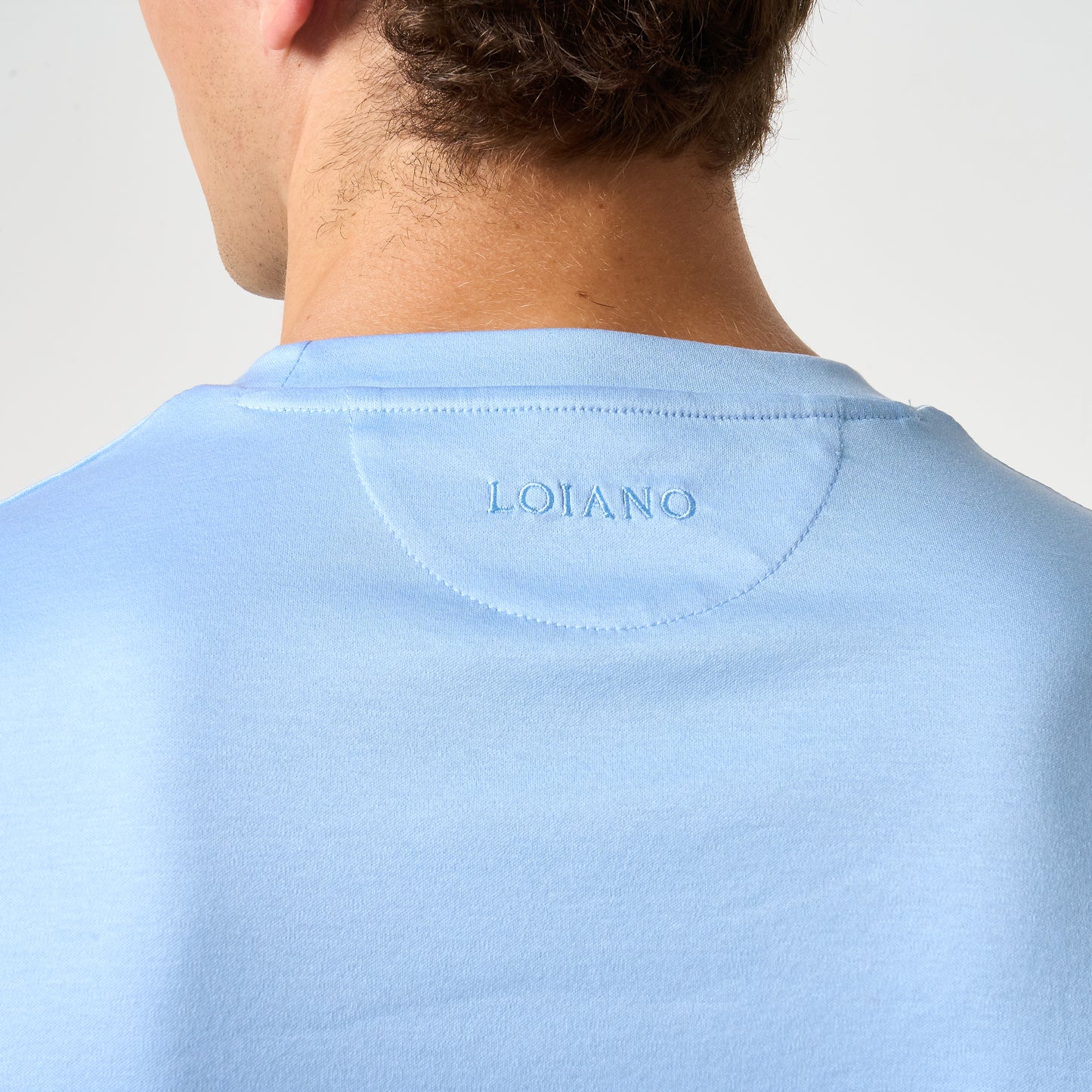 EGYPTIAN COTTON T-SHIRT | SKY BLUE