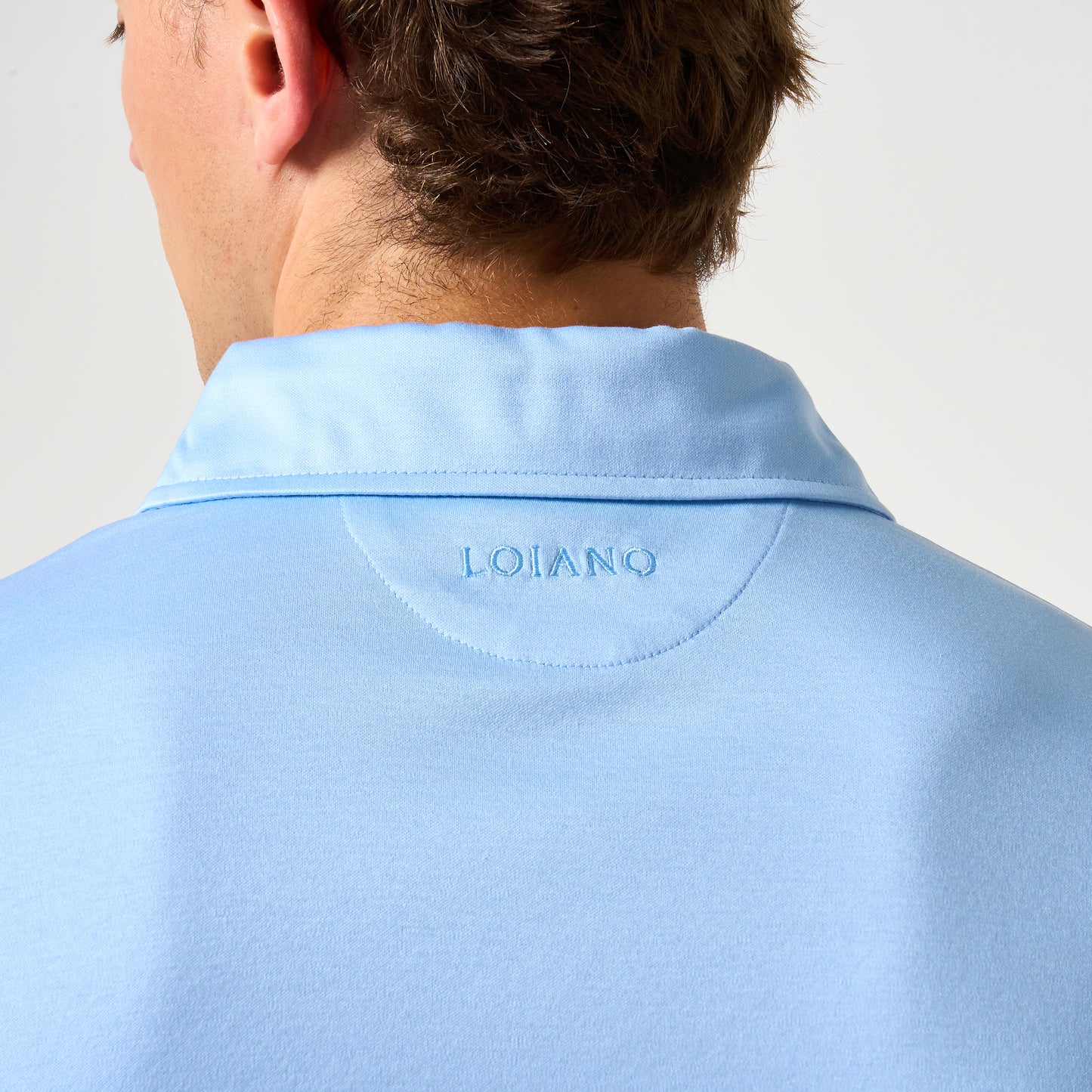 EGYPTIAN COTTON POLO | LIGHT BLUE