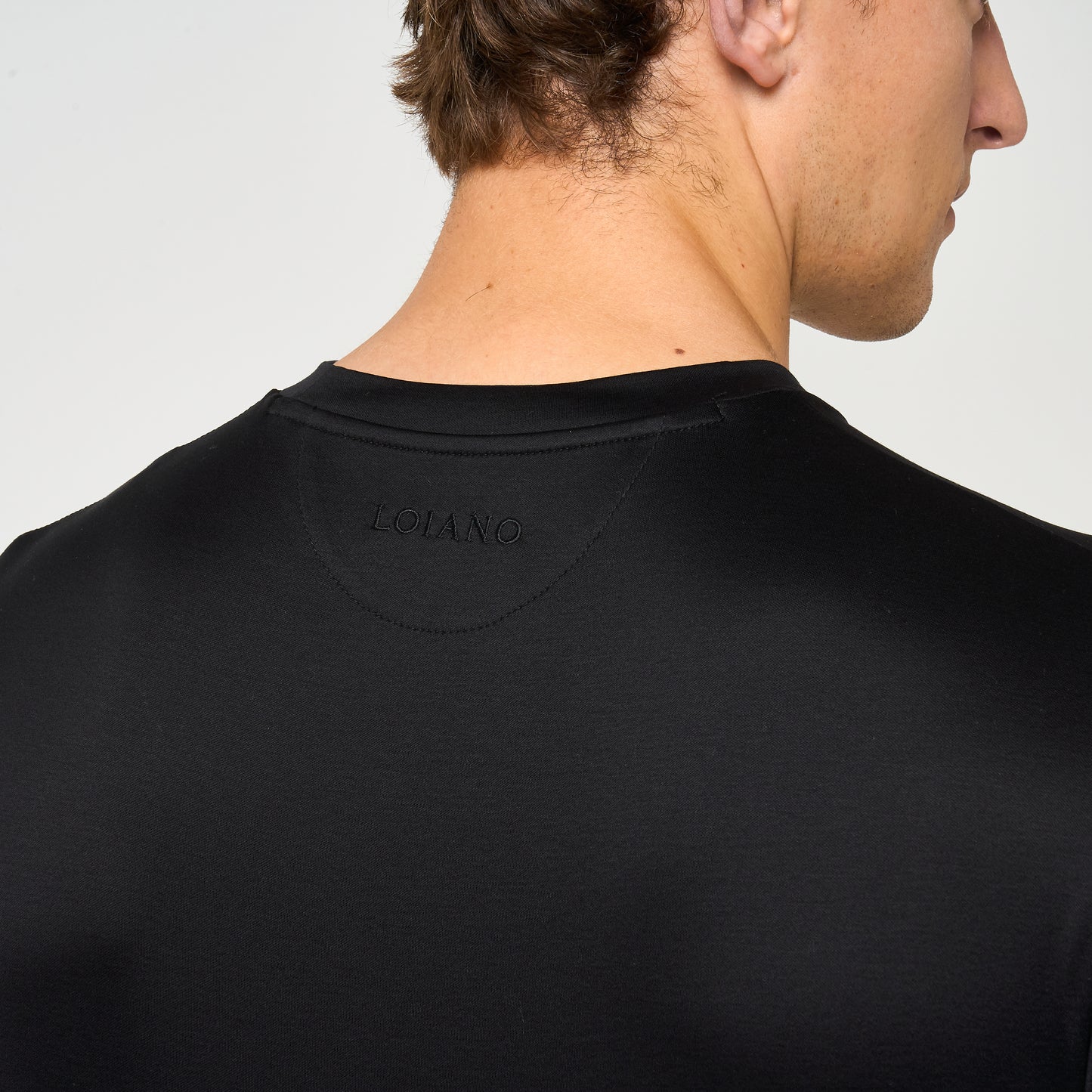EGYPTIAN COTTON T-SHIRT | BLACK