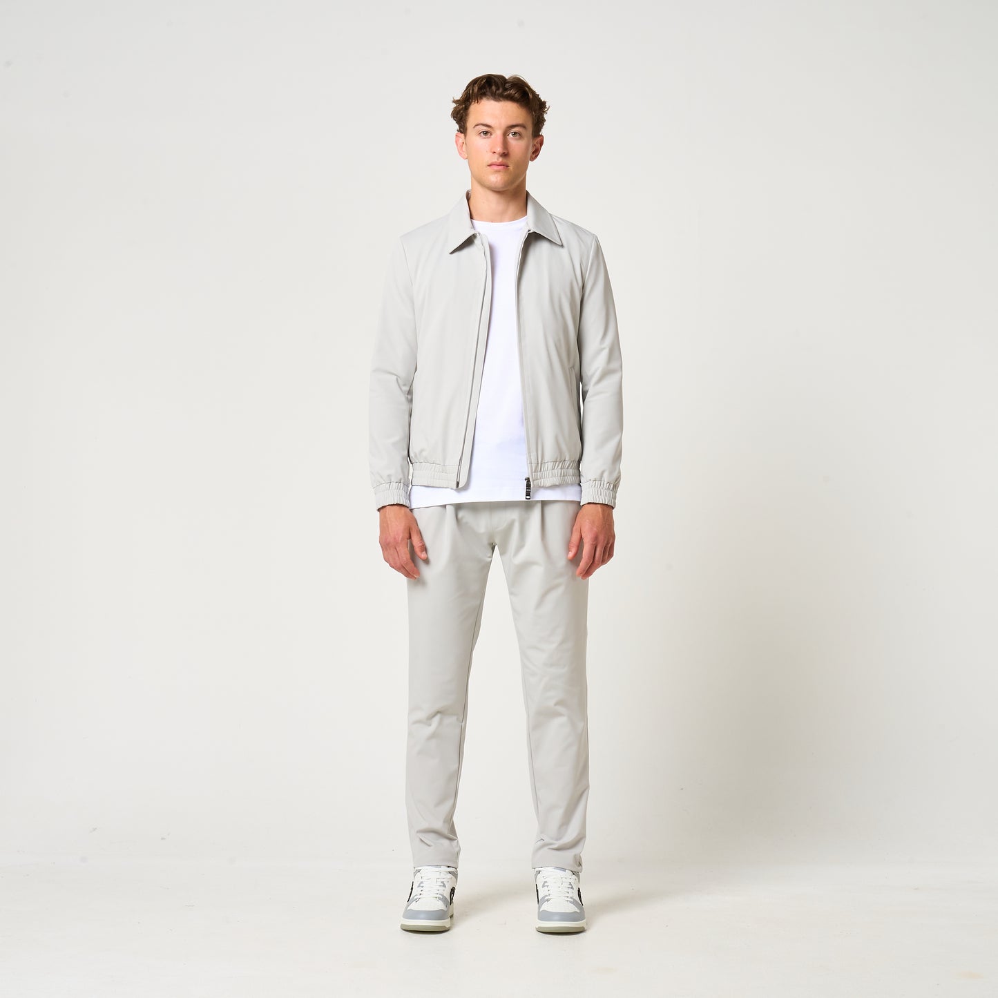 TECH JACKET | LIGHT GREY