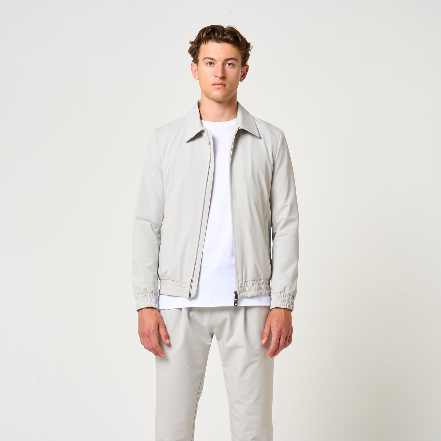 TECH JACKET | LIGHT GREY