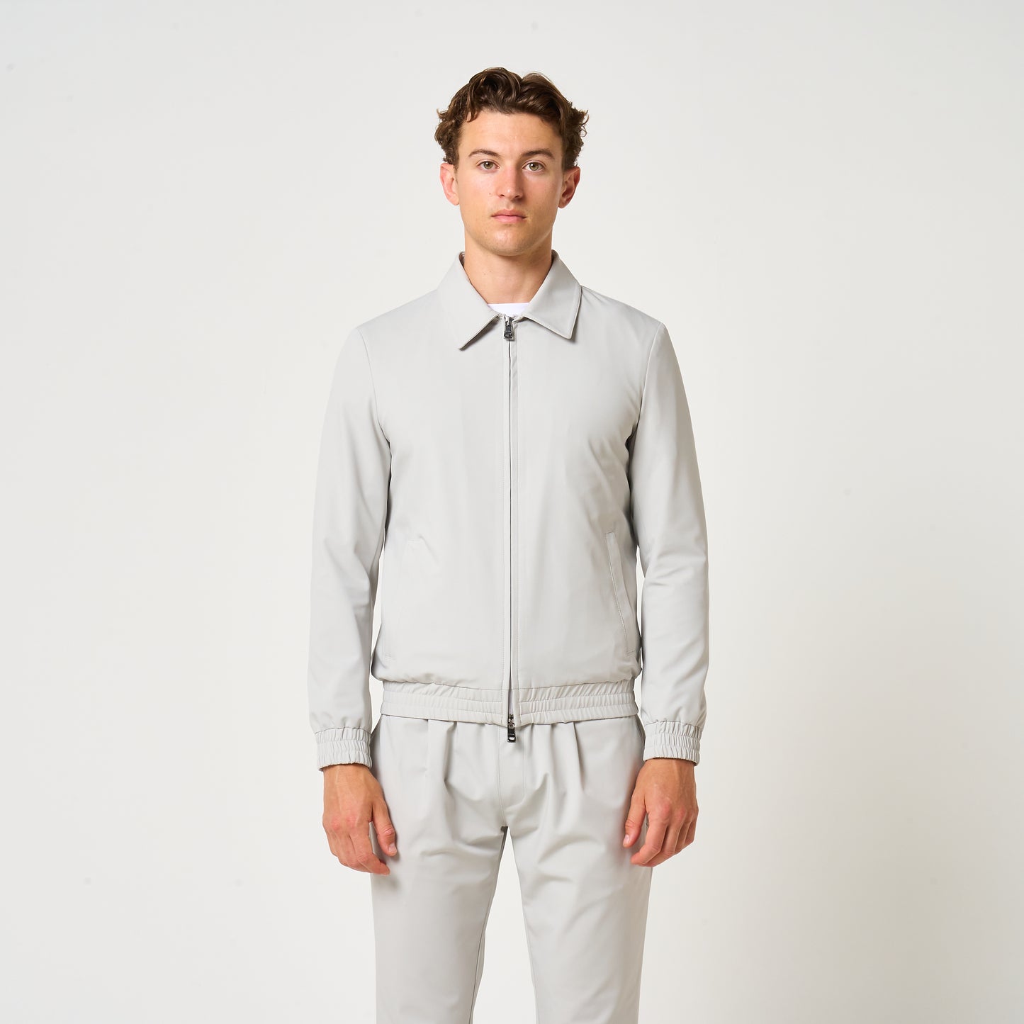 TECH JACKET | LIGHT GREY