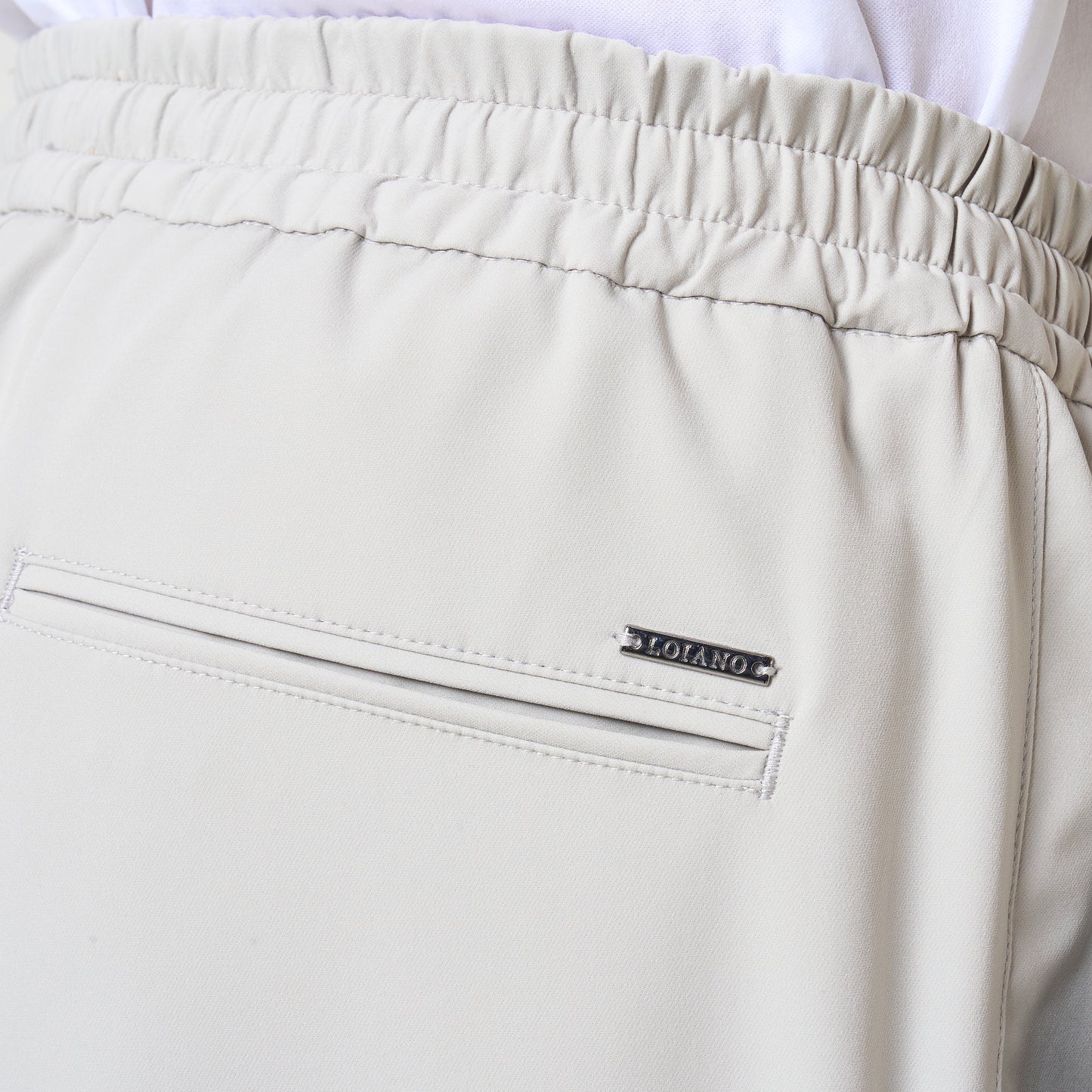 TECH PANTS SLIM FIT | LIGHT GREY