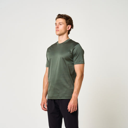 EGYPTIAN COTTON T-SHIRT | DARK GREEN