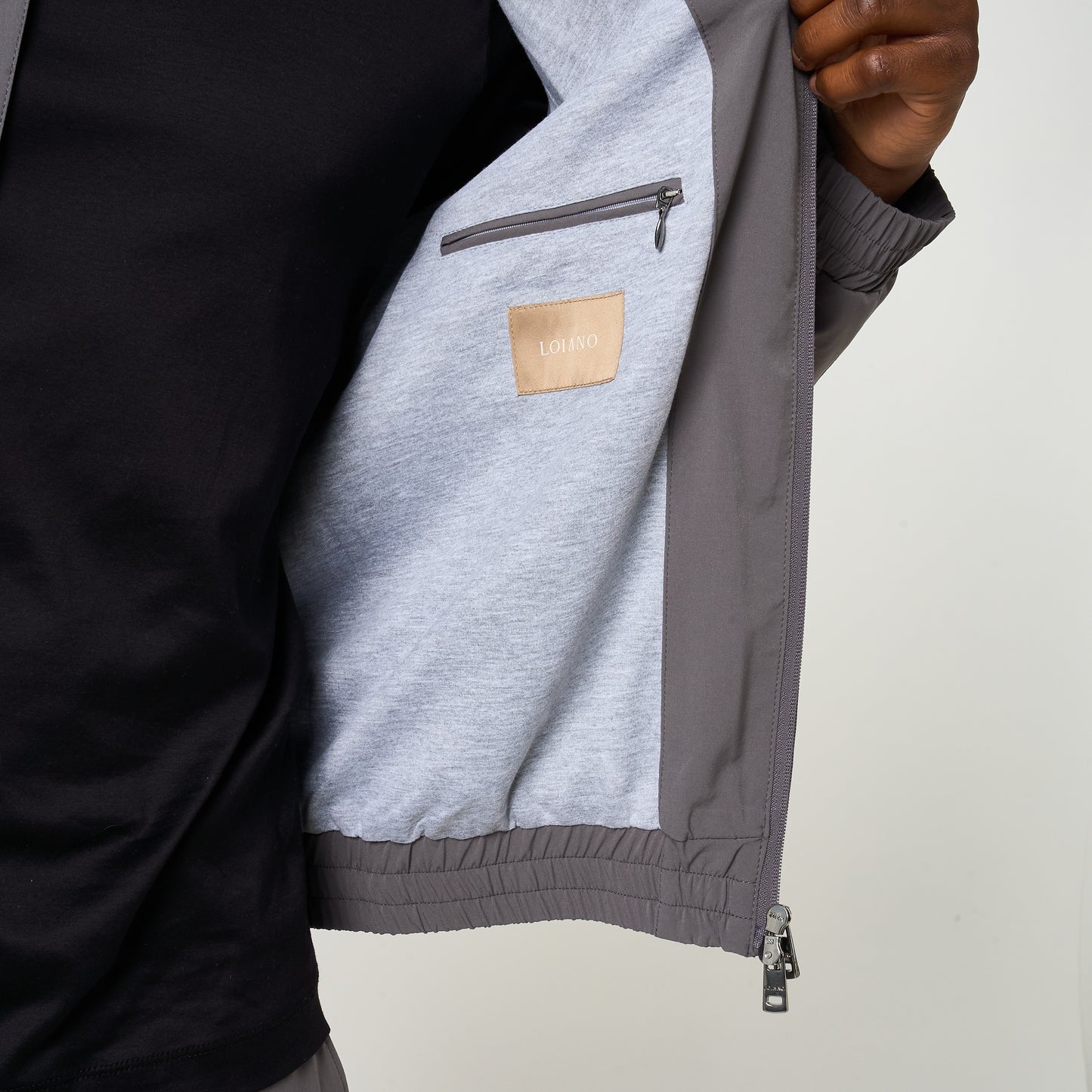 TECH JACKET | DARK GREY