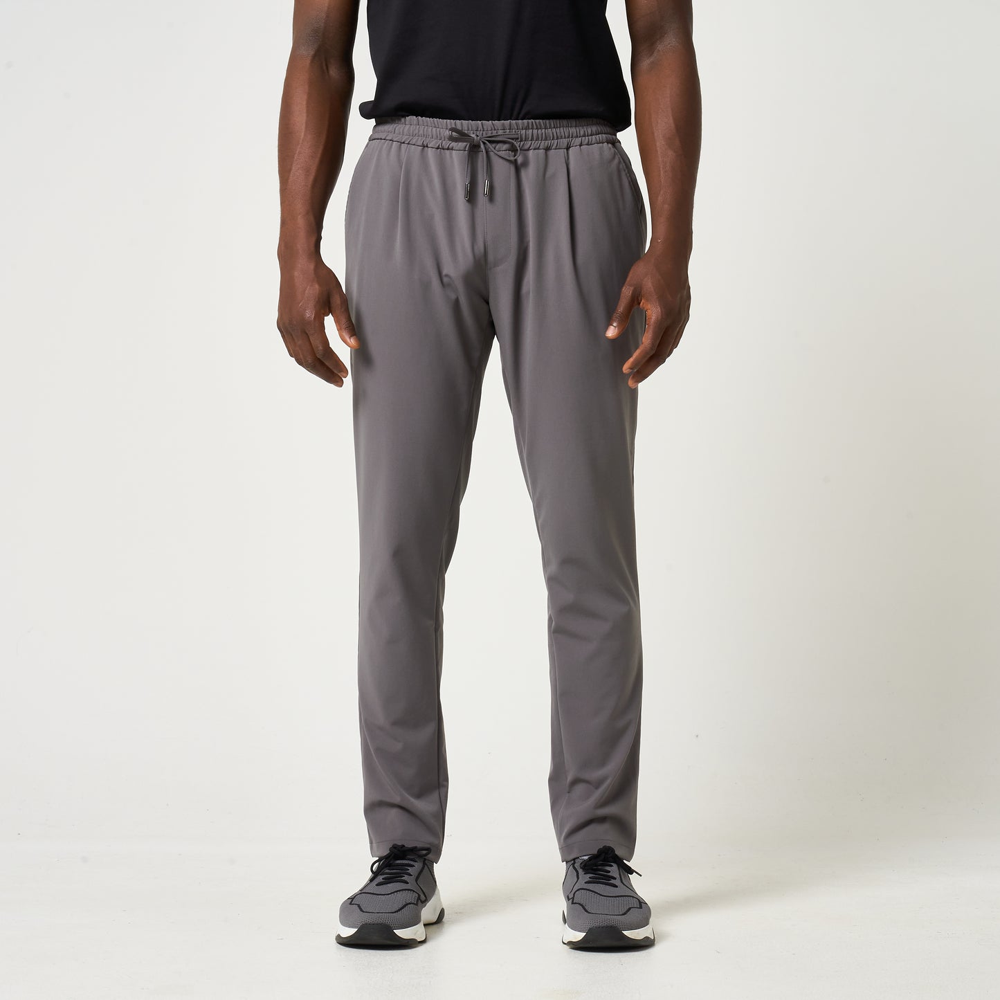 TECH TROUSERS SLIM FIT | DARK GREY