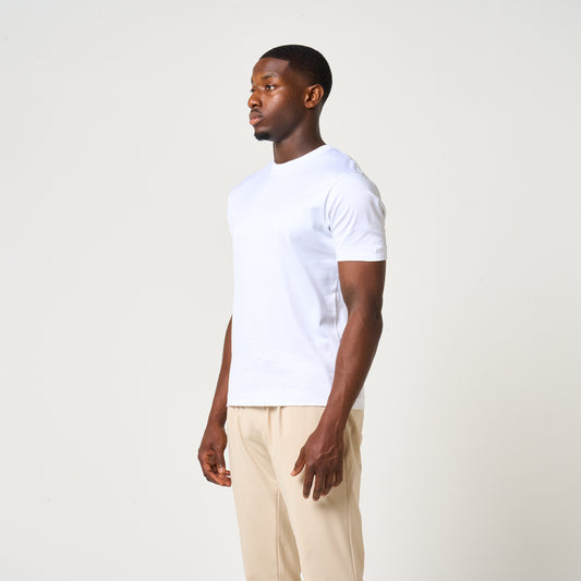 EGYPTIAN COTTON T-SHIRT | WHITE