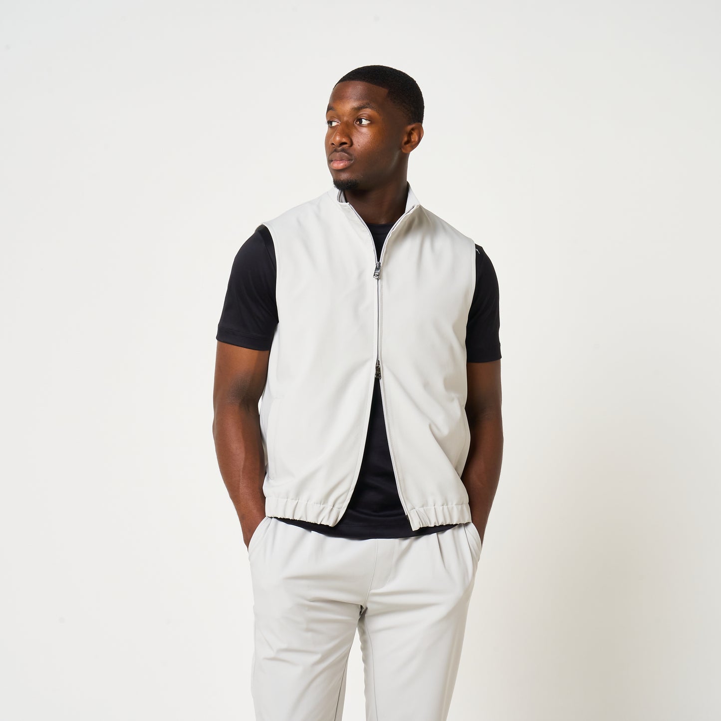 TECH GILET | LIGHT GREY