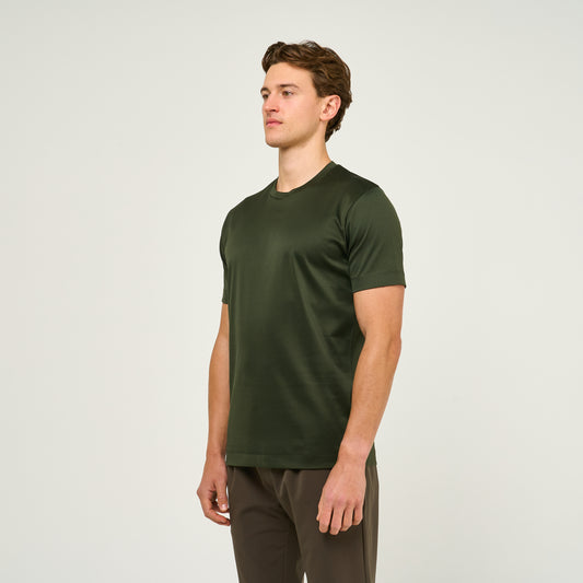 EGYPTIAN COTTON T-SHIRT | FOREST GREEN