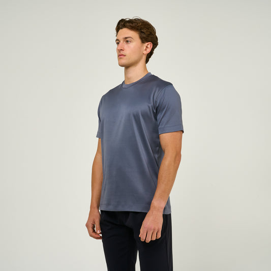 EGYPTIAN COTTON T-SHIRT | STEEL