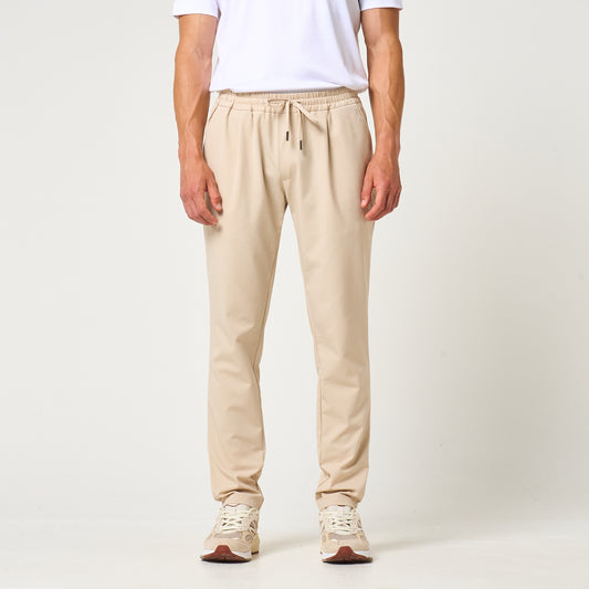 TECH PANTS SLIM FIT | BEIGE