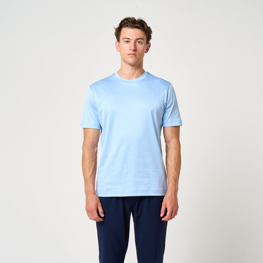 EGYPTIAN COTTON T-SHIRT | SKY BLUE