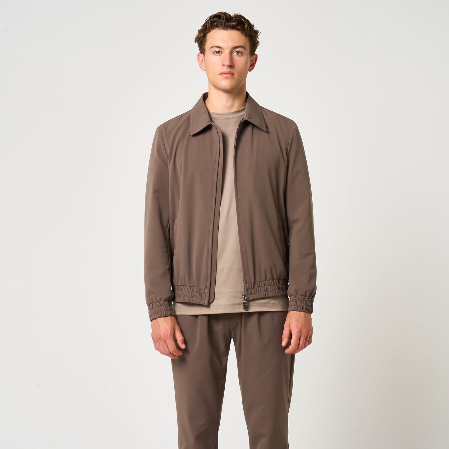 TECH JACKET | TAUPE