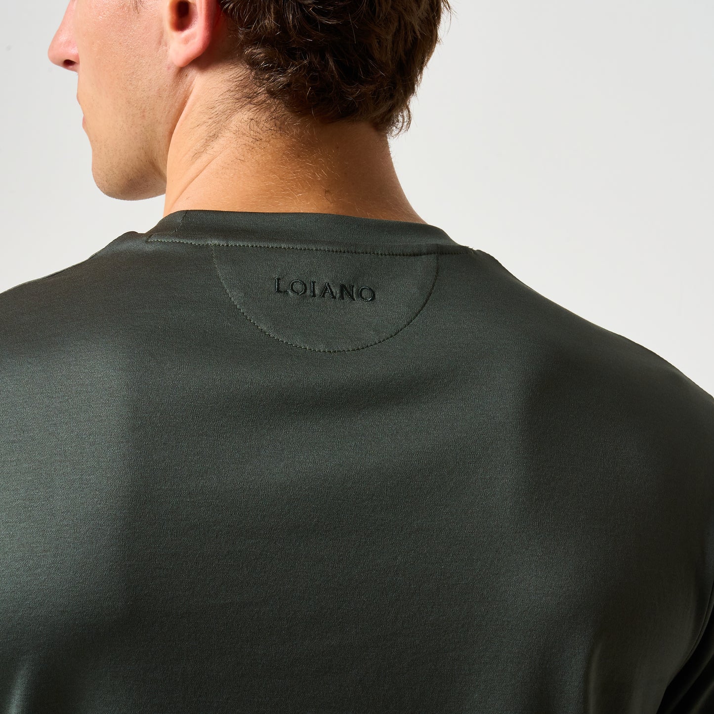 EGYPTIAN COTTON T-SHIRT | DARK GREEN