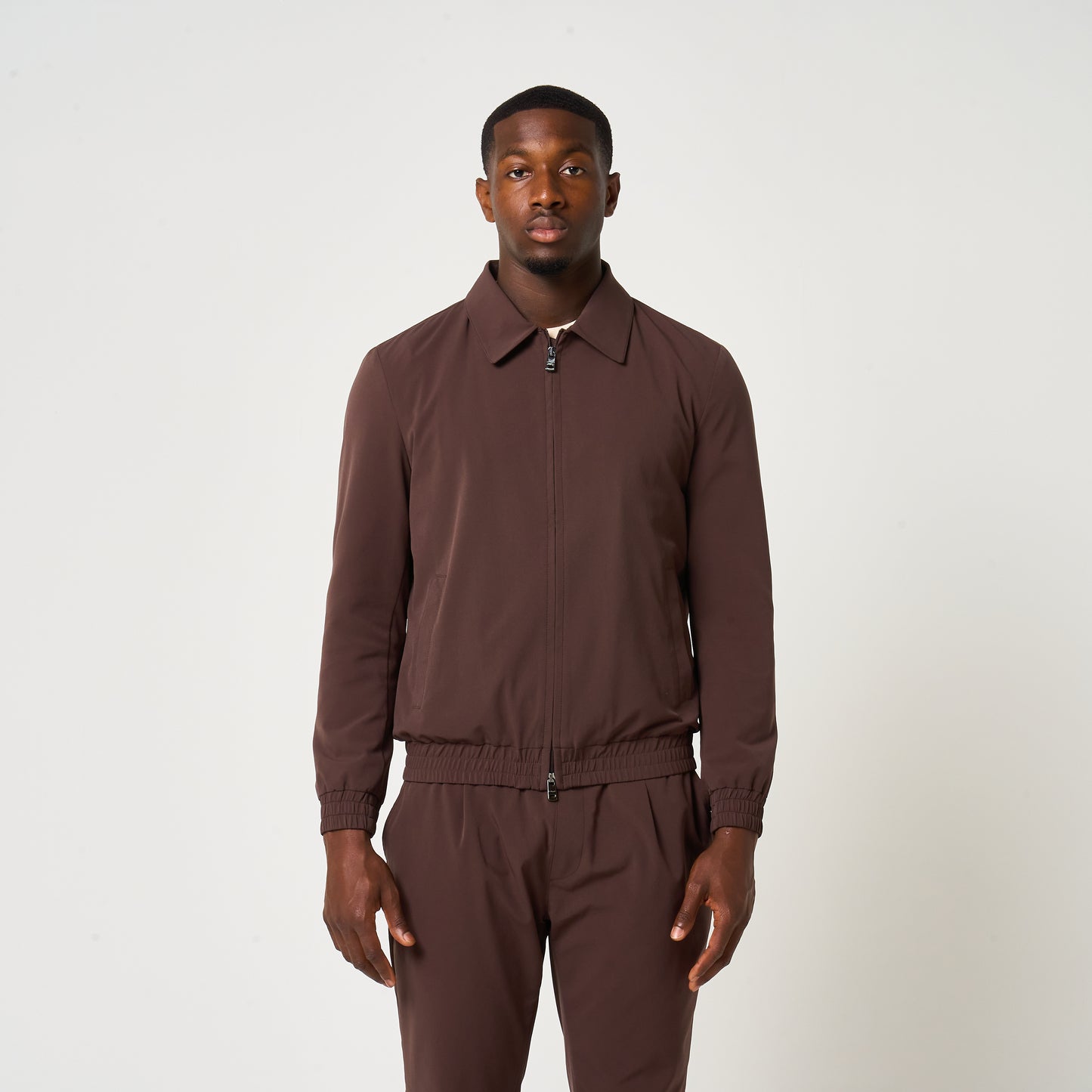 TECH JACKET | BROWN