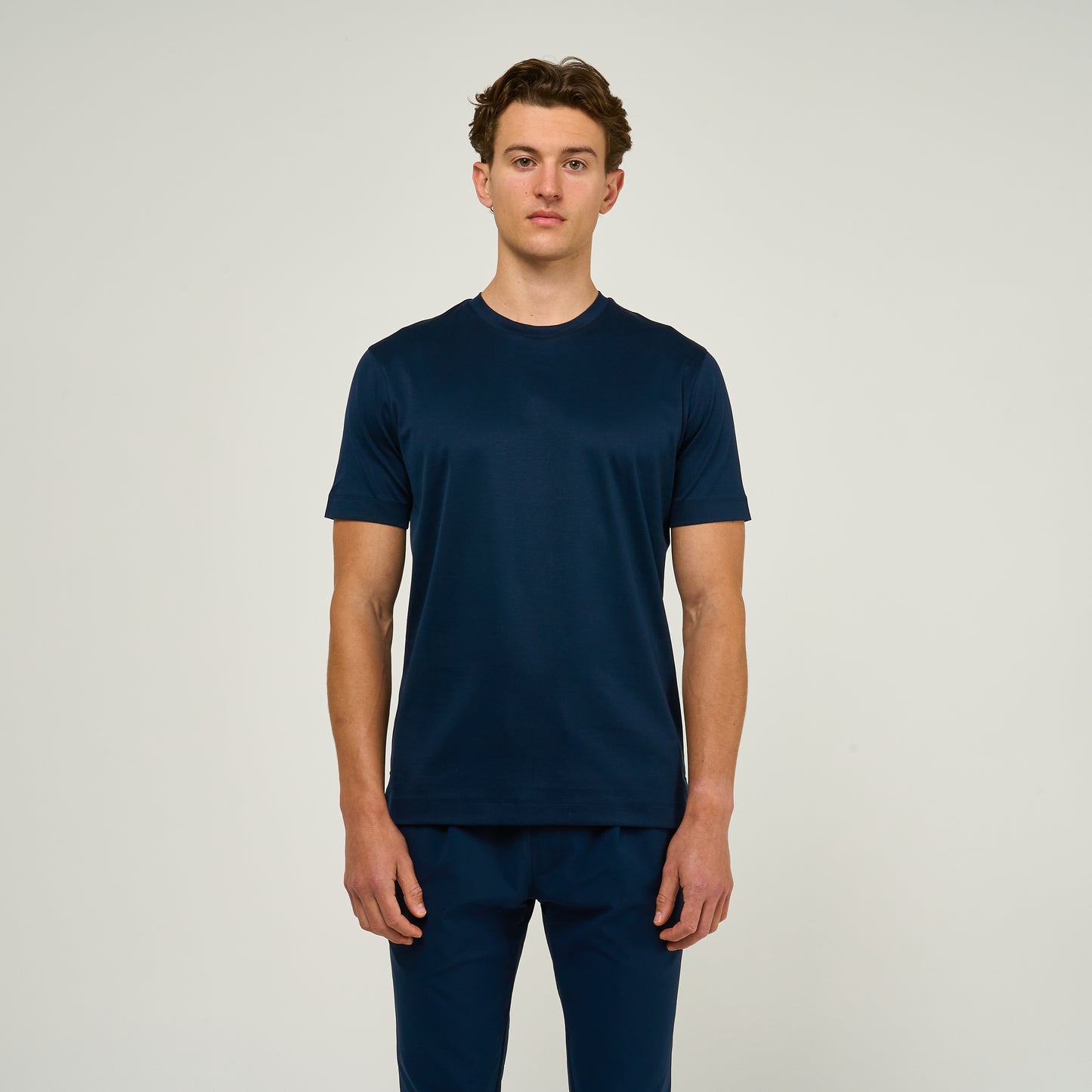 EGYPTIAN COTTON T-SHIRT | NAVY