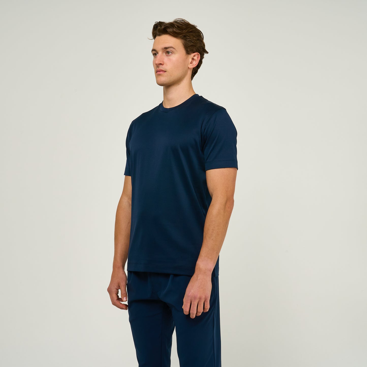 EGYPTIAN COTTON T-SHIRT | NAVY