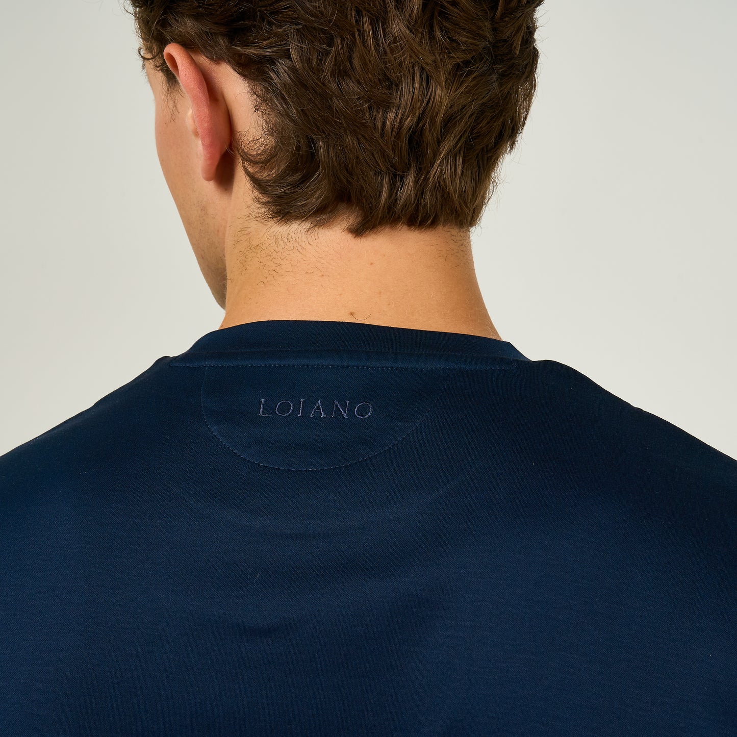 EGYPTIAN COTTON T-SHIRT | NAVY