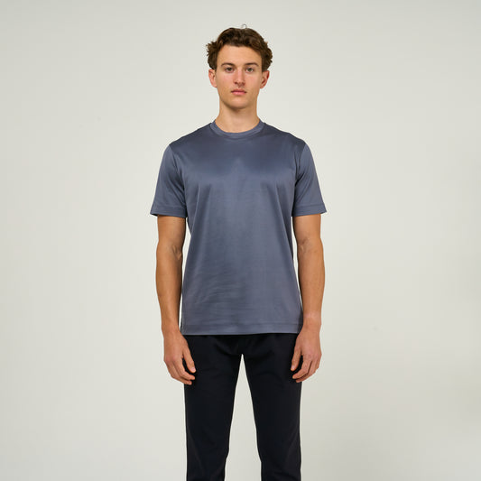 EGYPTIAN COTTON T-SHIRT | STEEL