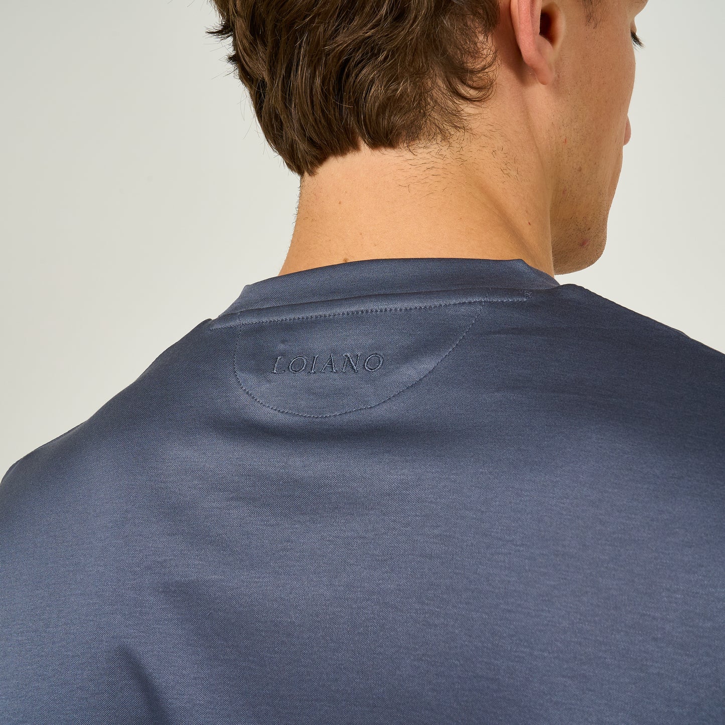 EGYPTIAN COTTON T-SHIRT | STEEL